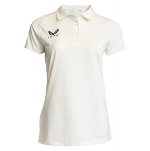 Castore Womens Cricket SS Tech Polo (W)