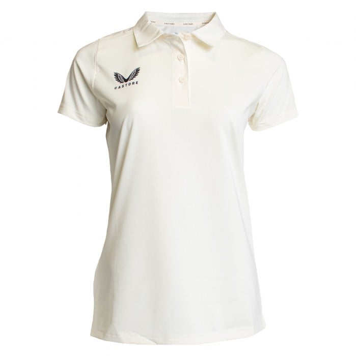 Castore Womens Cricket SS Tech Polo (W)