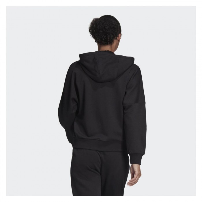 adidas Womens Condivo 22 Full Zip Hoody (W)- Black/White