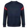 Classic Premium Crew Sweatshirt Navy-Red