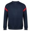 Classic Premium Crew Sweatshirt Navy-Red