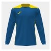 Joma Championship VI Long Sleeve T-Shirt Royal Blue-Yellow
