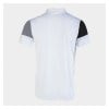 Joma Eco Championship Short Sleeve Polo Shirt White-Grey-Black