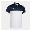 Joma Montreal Short Sleeve Polo Shirt White-Navy