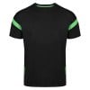 Classic Pro Technical Tee Black-Emerald