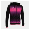 Joma Tiger V Zip-Up Hoodie Black-Fluor Pink