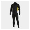 Joma Danubio II Tracksuit Black-Yellow-White