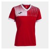 Joma Eco Supernova Short Sleeve T-Shirt Red-White