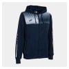 Joma Womens Eco Supernova Zip-Up Hoodie (W) Navy-White