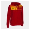 Joma Womens Eco Supernova Zip-Up Hoodie (W) Red-Yellow