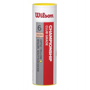 Wilson Championship Shuttle (Tube of 6)