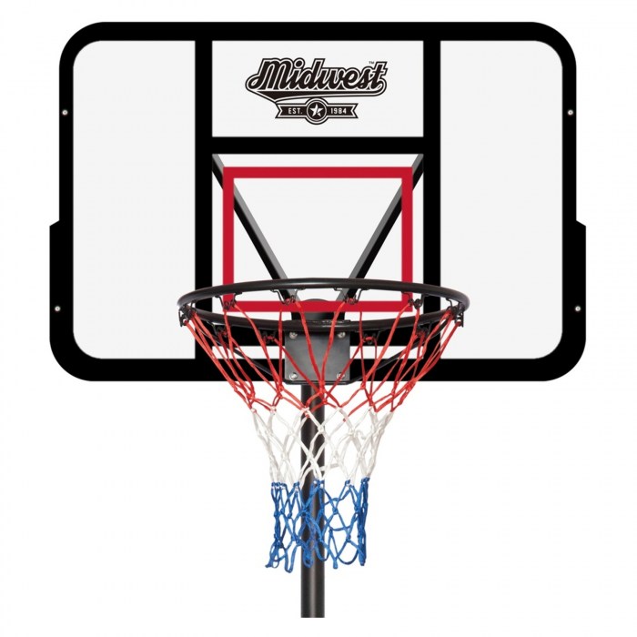 Midwest Pro Basketball Stand - 8ft, 9ft, 10ft