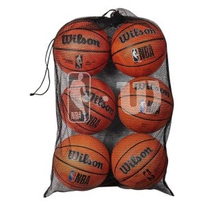 Wilson NBA 6 Ball Mesh Bag