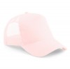 Beechfield Snapback Trucker Pastel Pink-Pastel Pink