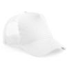 Beechfield Snapback Trucker White-White