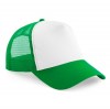 Beechfield Snapback Trucker Pure Green-White
