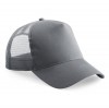 Beechfield Snapback Trucker Graphite Grey-Graphite Grey
