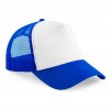 Beechfield Snapback Trucker Bright Royal-White