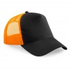 Beechfield Snapback Trucker Black-Orange