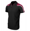 Classic Team Unisex Polo Black-Maroon