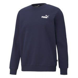 Puma Mens ESS Small Logo Crew Peacoat