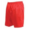 Precision Micro-stripe Football Shorts Red