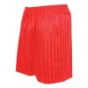 Precision Striped Continental Football Shorts Red