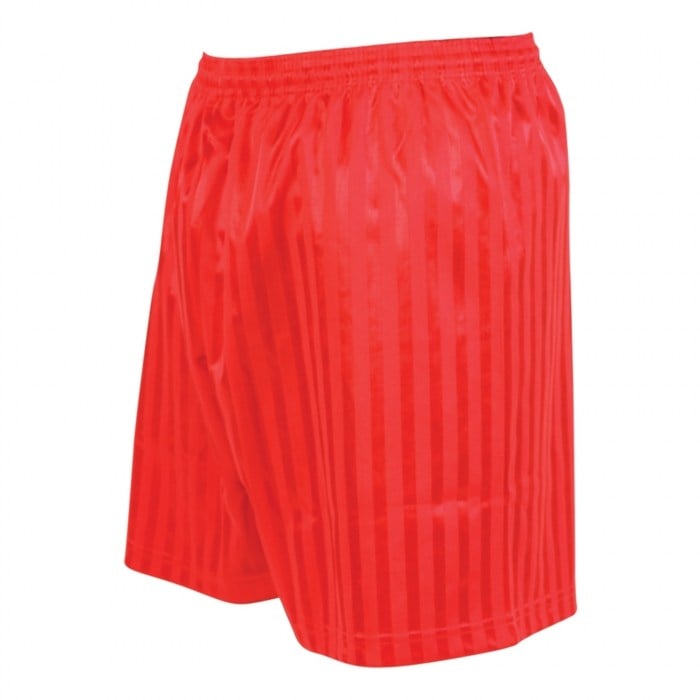 Precision Striped Continental Football Shorts Red