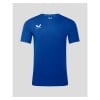 Castore Short Sleeve Training T-Shirt Royal Blue-White