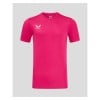 Castore Short Sleeve Training T-Shirt Pink-White
