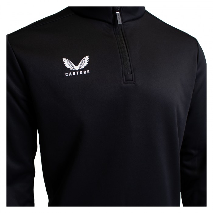 Castore Fleece Brushback 1/4 Zip Midlayer