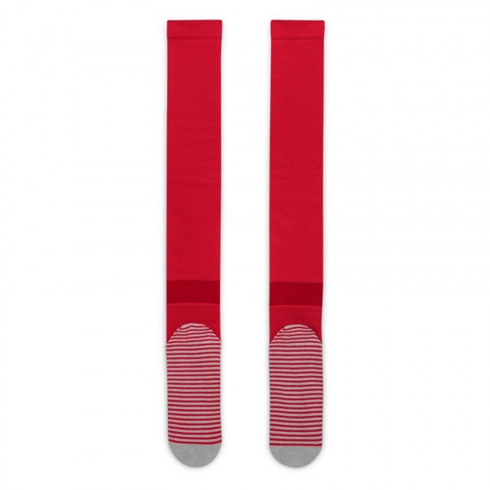 Nike Strike Dri-FIT Knee-High Soccer Socks University Red-Gym Red-White