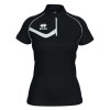 Errea Womens Shelly 1/4 Zip Short Sleeve Top (W) Black-White