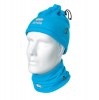Errea Jumar Evo Hat/Snood Cyan-White