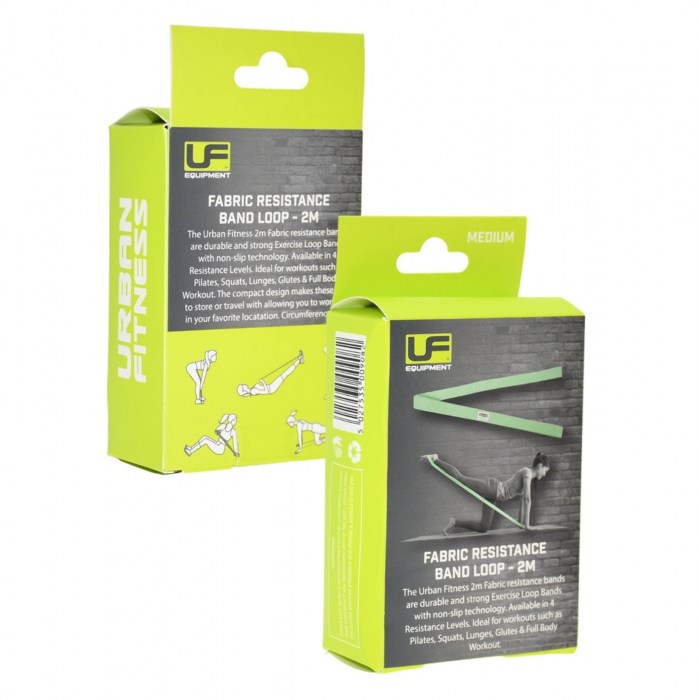 Urban Fitness Fabric Resistance Band Loop - 2 Metres