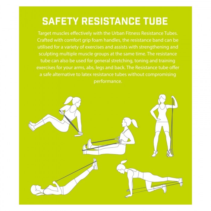 Urban Fitness Safety Resistance Tube