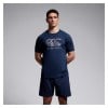 Canterbury Large Logo Superlight T-Shirt Navy