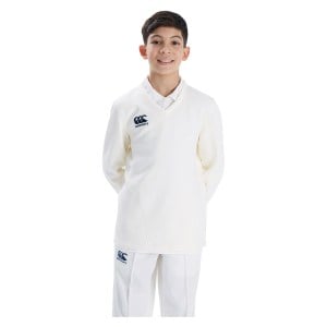 Canterbury Junior Classic Long-Sleeve Cricket Overshirt
