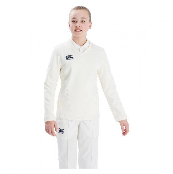 Canterbury Junior Classic Long-Sleeve Cricket Overshirt