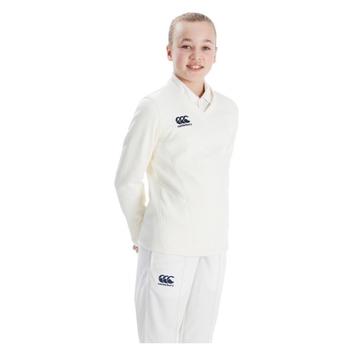Canterbury Junior Classic Long-Sleeve Cricket Overshirt