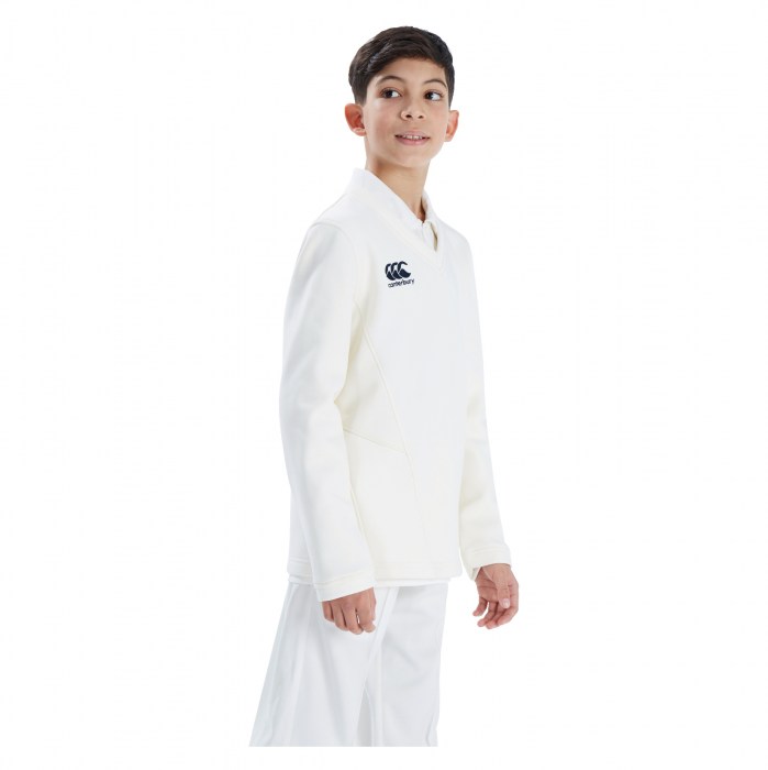 Canterbury Junior Classic Long-Sleeve Cricket Overshirt