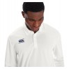 Canterbury Cricket Set-In Long-Sleeve Polo