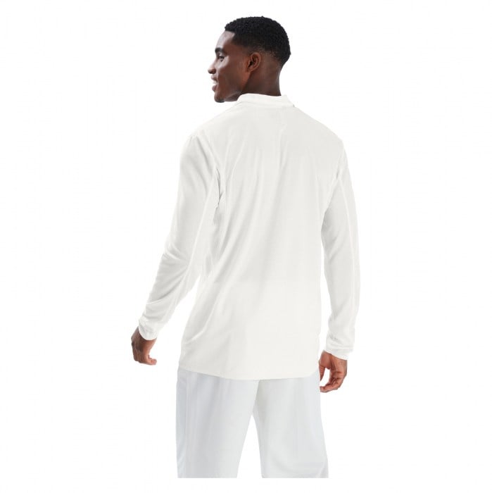 Canterbury Cricket Set-In Long-Sleeve Polo