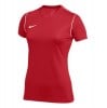 Nike Womens Dri-FIT Park 20 Short Sleeve Top (W) University Red-White-White