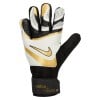 Nike Match Junior Goal Keeper Gloves Black-White-Mtlc Gold Coin