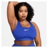 Nike Womens Dri-Fit High-Support Non-Padded Sports Bra (W) Hyper Royal-Hyper Royal-White