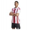 adidas Striped 24 Jersey White-Team Power Red