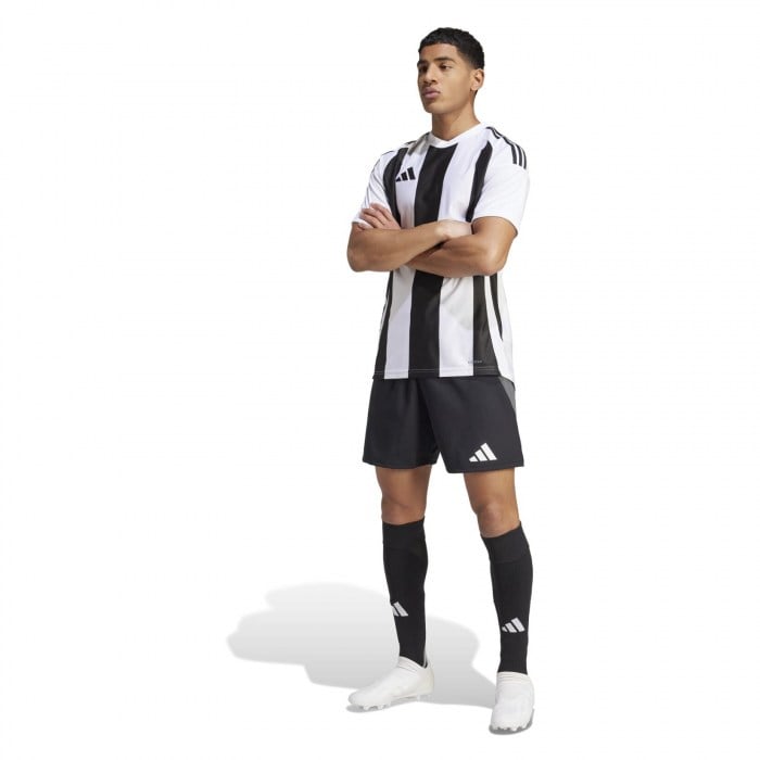 adidas Striped 24 Jersey White-Black