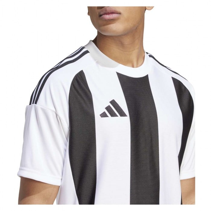 adidas Striped 24 Jersey White-Black