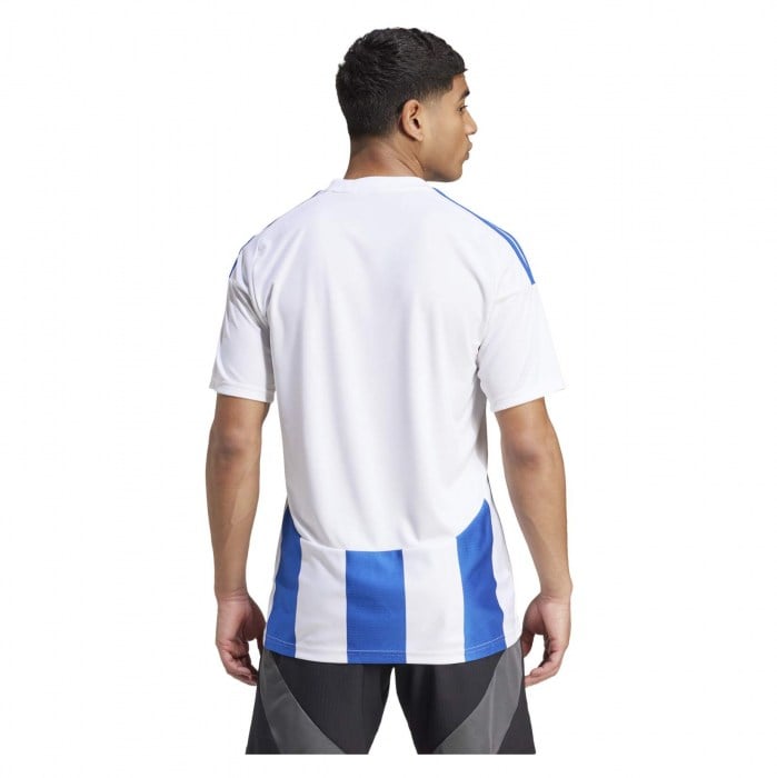 adidas Striped 24 Jersey White-Team Royal Blue